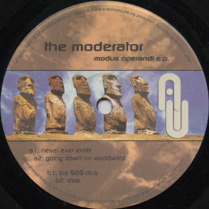 The Moderator – Modus Operandi E.P. (12", AW-Recordings, 2005) Front Cover