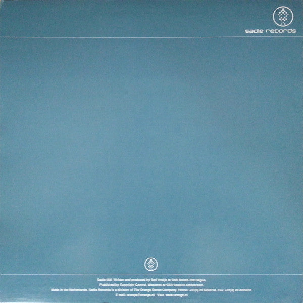 Stef – Oriental West E.P. (12", Sadie Records, 2000) Back Cover