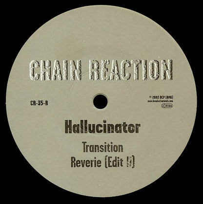 Hallucinator – Morpheus (12", Chain Reaction, 2003) Back Cover