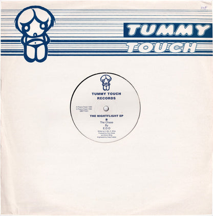 Stop / E.D.O. – The Nightflight EP (12", Tummy Touch, 1996) Front Cover