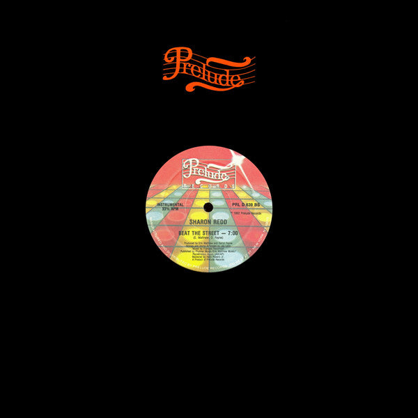Sharon Redd – Beat The Street (12", Prelude Records, 1982) Image 4