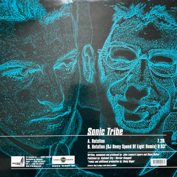Sonic Tribe – Rotation (12", Journey, 2000) Back Cover
