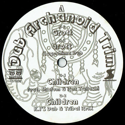 Dub Archanoid Trim – Grott (12", Life Line Records, 2003) Image 3