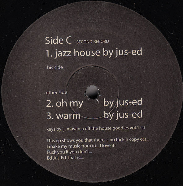 DJ Jus-Ed – Hexigon EP (2x12", Underground Quality, 2007) Image 3
