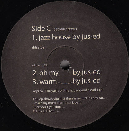 DJ Jus-Ed – Hexigon EP (2x12", Underground Quality, 2007) Image 3
