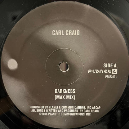 Carl Craig – Darkness / Angel (12", Planet E, 2005) Image 3