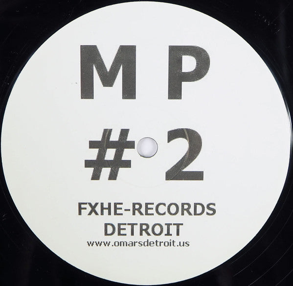 M.Pittman – M.Pittman #2 (12", FXHE Records, 2006) Back Cover