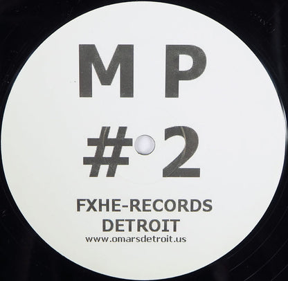 M.Pittman – M.Pittman #2 (12", FXHE Records, 2006) Back Cover