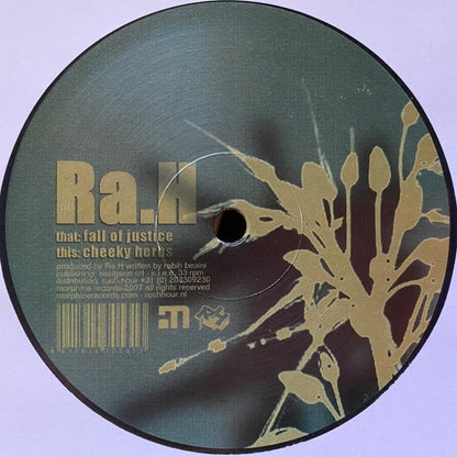 Ra.H – Fall Of Justice (12", Morphine Records, 2007) Front Cover