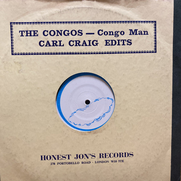 The Congos – Congo Man (Carl Craig Edits) (12", Honest Jon's Records, 2003) Image 4