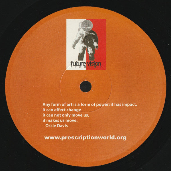 Aybee – Ozzie Davis (12", Future Vision Records, 2006) Back Cover
