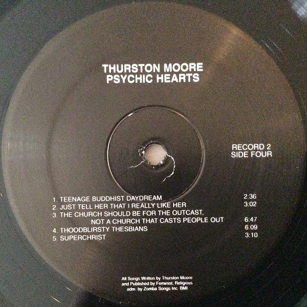 Thurston Moore – Psychic Hearts (2xLP, Goofin' Records, 2006) Image 6