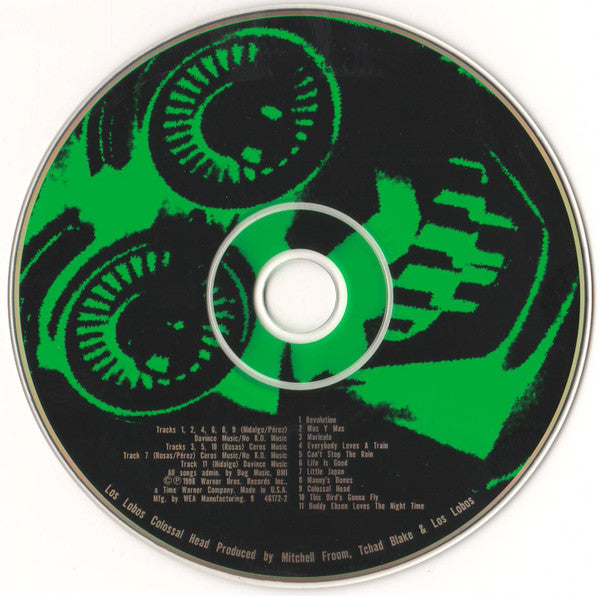 Los Lobos – Colossal Head (CD, Warner Bros. Records, 1996) Image 3