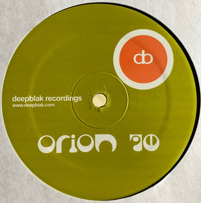Orion 70 / Afrikan Sciences – Enki (12", Deepblak, 2007) Back Cover