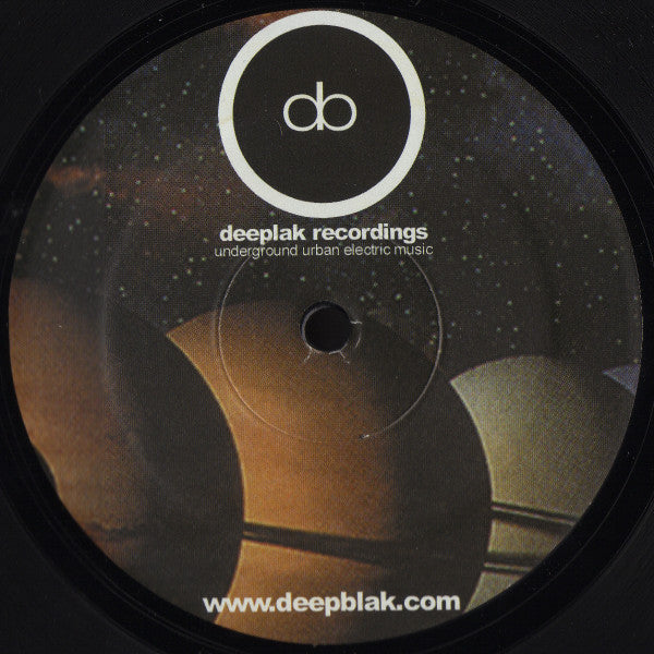 Aybee – Revolution Of 1 EP (12", Deepblak, 2005) Back Cover