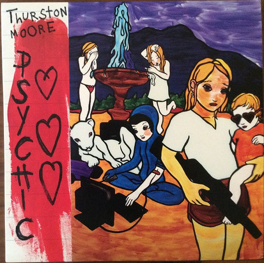 Thurston Moore – Psychic Hearts (2xLP, Goofin' Records, 2006) Front Cover