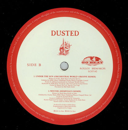 Dusted – Always Remember To Respect Your Mother (Part 1) (12", Go! Beat, 2000) Image 3