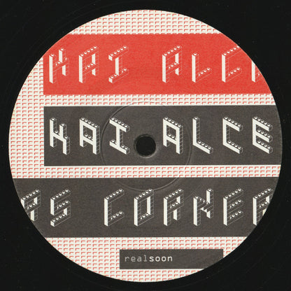 Kai Alcé – Corner Manuvers (12", Real Soon, 2006) Back Cover