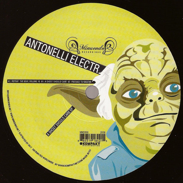 Antonelli Electr. – A Ghost Should Care (12", Minuendo Recordings, 2006) Front Cover
