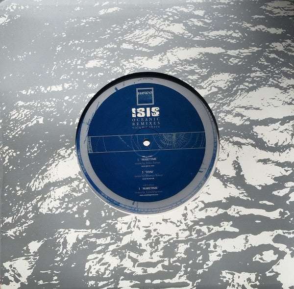 Isis – Oceanic Remixes Volume III (12", Clear, Robotic Empire, 2004) Back Cover