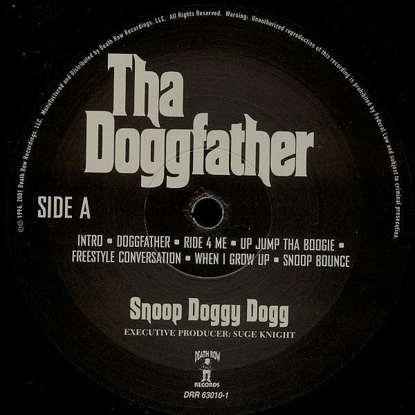 Snoop Doggy Dogg – Tha Doggfather (2xLP, Death Row Records, 2001) Image 5