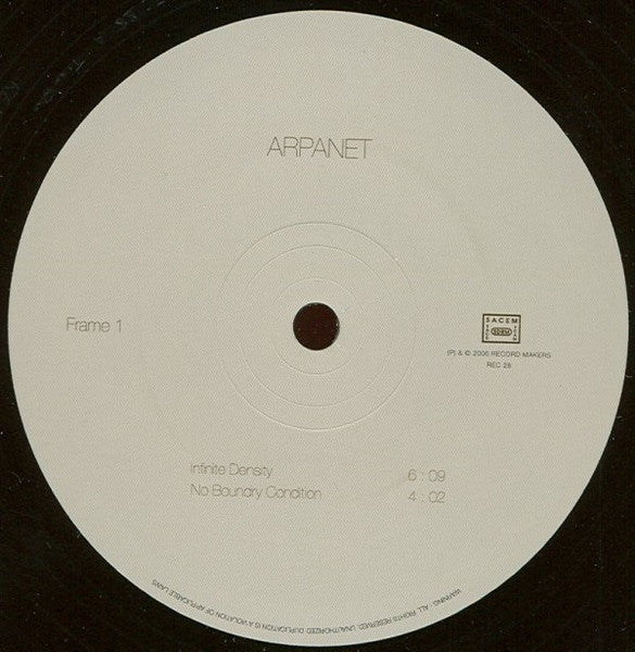 Arpanet – Reference Frame (12", Record Makers, 2006) Image 3