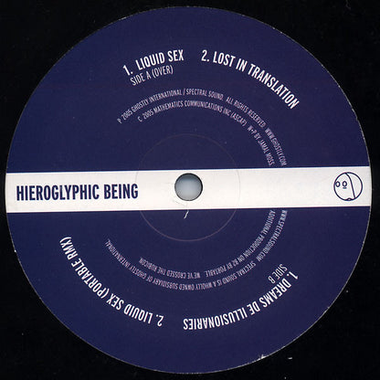 Hieroglyphic Being – Liquid Sex EP (12", Spectral Sound, 2005) Image 4