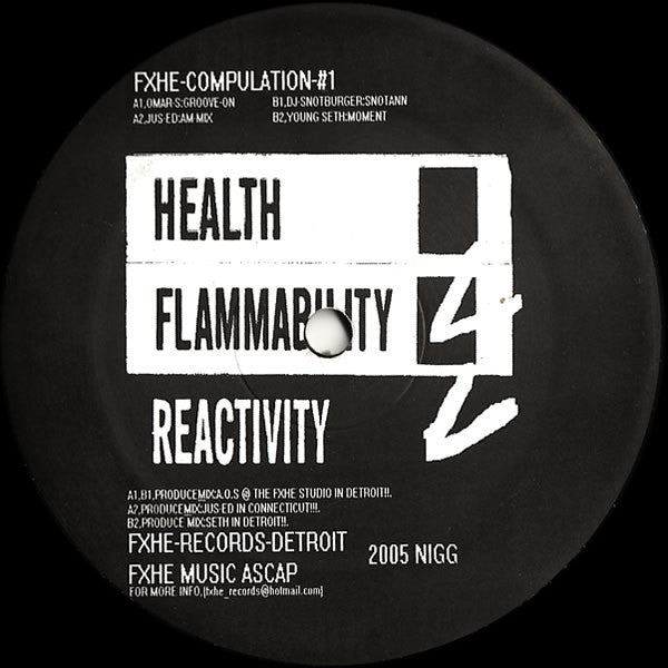 Various – FXHE-Compulation-#1 (12", FXHE Records, 2005) Front Cover