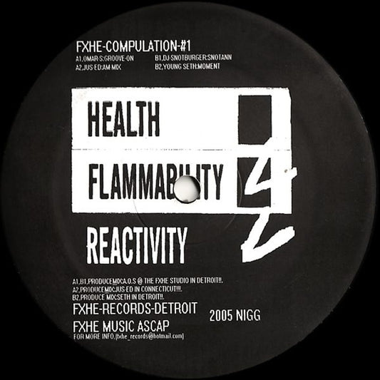 Various – FXHE-Compulation-#1 (12", FXHE Records, 2005) Front Cover