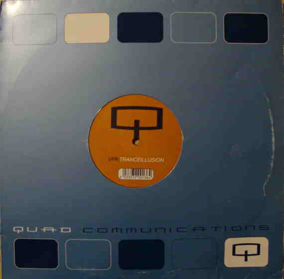 VFR – Tranceillusion (12", Quad Communications, 1998) Back Cover