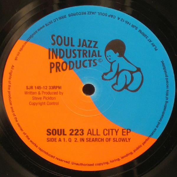 Soul 223 – All City EP (12", Soul Jazz Records, 2006) Front Cover
