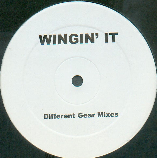 Different Gear – Wingin' It (Different Gear Mixes) (12", Not On Label, 2001) Front Cover