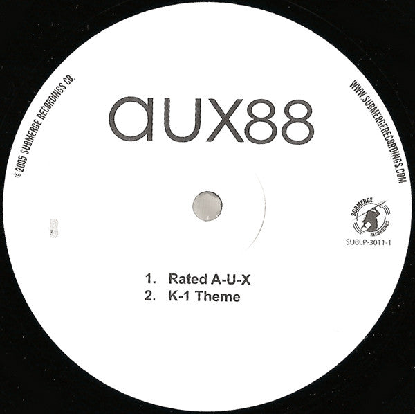 Aux 88 – Aux 88 (2xLP, Submerge Recordings, 2007) Image 4