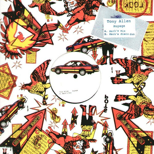 Tony Allen – Moyege (12", Honest Jon's Records, 2006) Front Cover