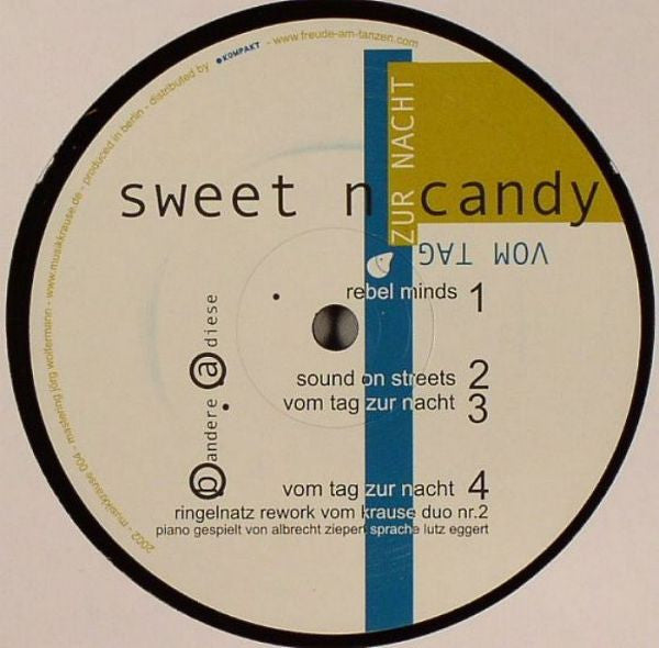 Sweet n Candy – Vom Tag Zur Nacht (12", Musik Krause, 2002) Front Cover