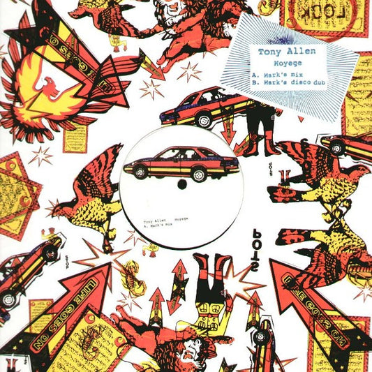Tony Allen – Moyege (12", Honest Jon's Records, 2006) Front Cover