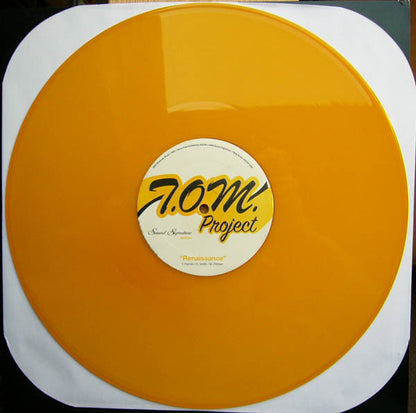 T.O.M. Project – Renaissance (12", Yellow, Transparent, Marbled, Sound Signature, 2006) Image 5