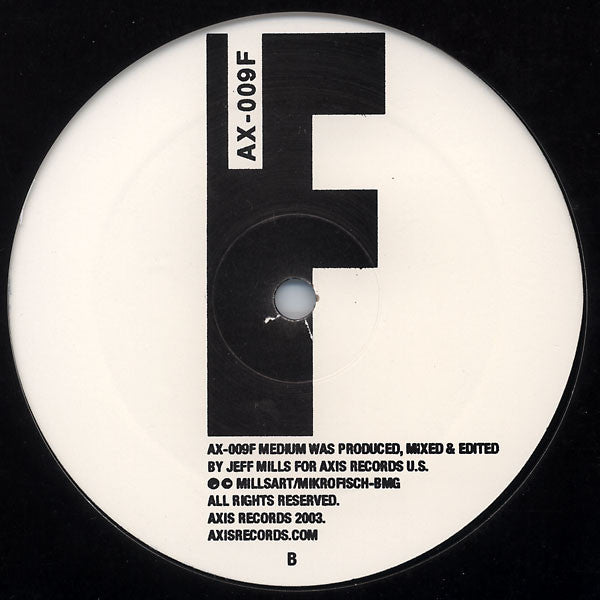 Jeff Mills – Medium (2x12", Axis, 2003) Image 4