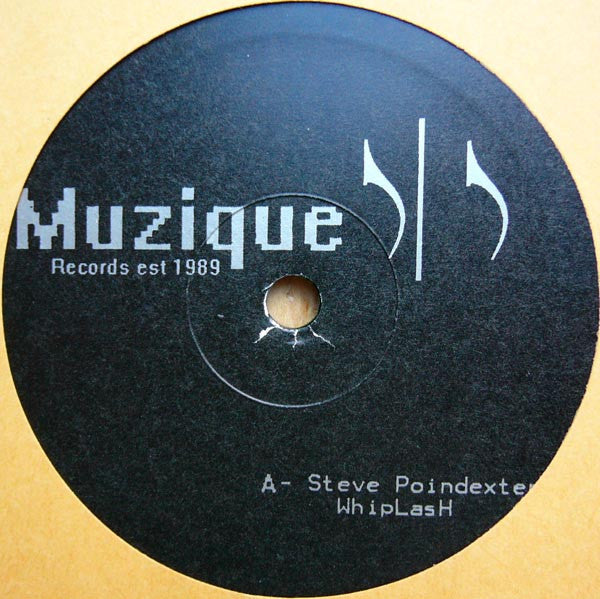 Steve Poindexter / Eric Martin – Whiplash / Emergency (10", Muzique Records, 2004) Front Cover