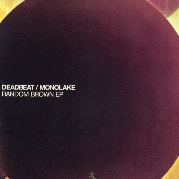 Deadbeat / Monolake – Random Brown EP (12", Cynosure, 2006) Front Cover
