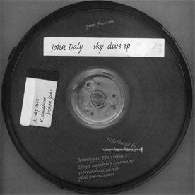John Daly – Sky Dive EP (12", Plak Records, 2007) Front Cover