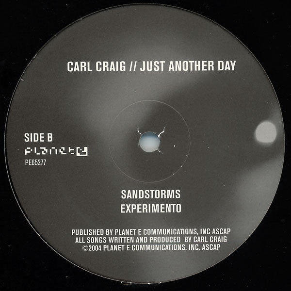 Carl Craig – Just Another Day (12", Planet E, 2004) Image 4