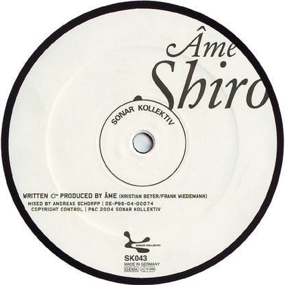 Âme – Mifune / Shiro (12", Sonar Kollektiv, 2004) Image 4