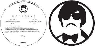 Ronny & Renzo – Uniqorns (12", King Kung Foo Records, 2006) Back Cover