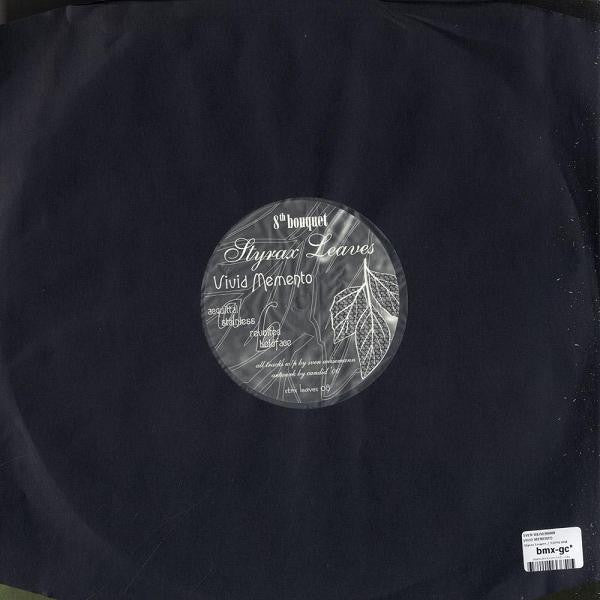 Sven Weisemann – Vivid Memento (12", Styrax Leaves, 2007) Front Cover