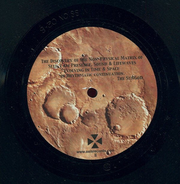 Hieroglyphic Being – Du Commencement A L'Eternite (12", 6277, 2004) Back Cover