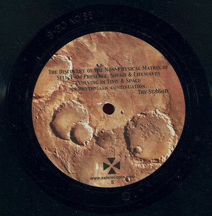 Hieroglyphic Being – Du Commencement A L'Eternite (12", 6277, 2004) Back Cover