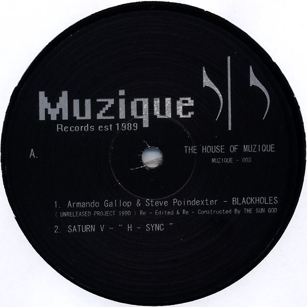 Various – The House Of Muzique (12", Muzique Records, 2005) Front Cover