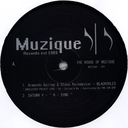 Various – The House Of Muzique (12", Muzique Records, 2005) Front Cover