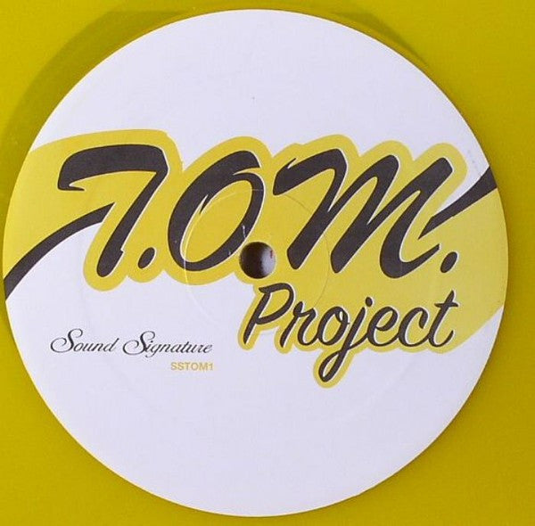 T.O.M. Project – Renaissance (12", Yellow, Transparent, Marbled, Sound Signature, 2006) Back Cover